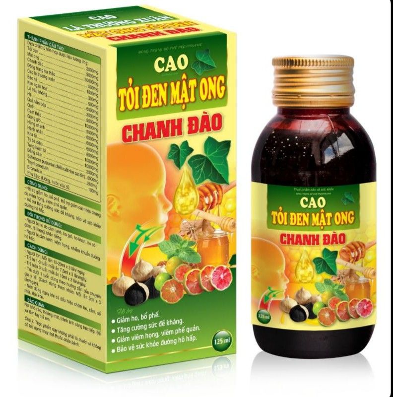 Siro Ho Cao Tỏi Đen Mật Ong