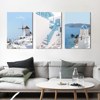 Bộ 3 tranh decor treo tường giá rẻ trang trí cho ngôi nhà của bạn