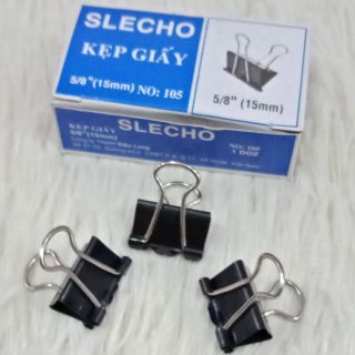 Kẹp bướm kẹp giấy SLECHO 5/8" (15mm) NO:105 1 DOZ - 12 cái SP000663