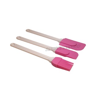 Bộ phới chổi spatula hồng