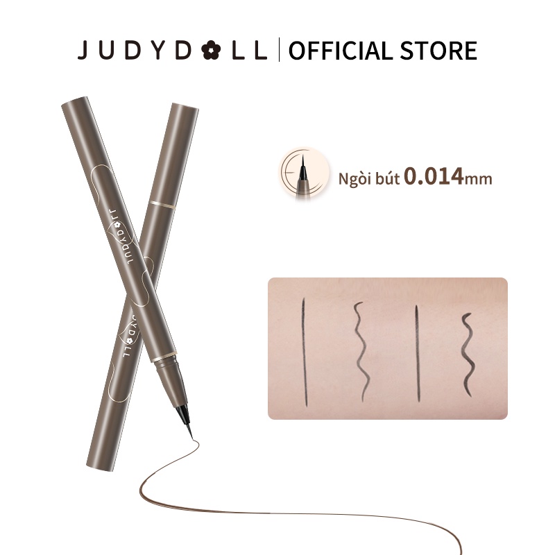 Bút Kẻ Mắt Nước Siêu Mảnh 0.014mm JUDYDOLL Slim Liquid Eyeliner Không lem Không trôi Chống nước Khô nhanh Kẻ mi dưới dễ dàng 0,4g | BigBuy360 - bigbuy360.vn