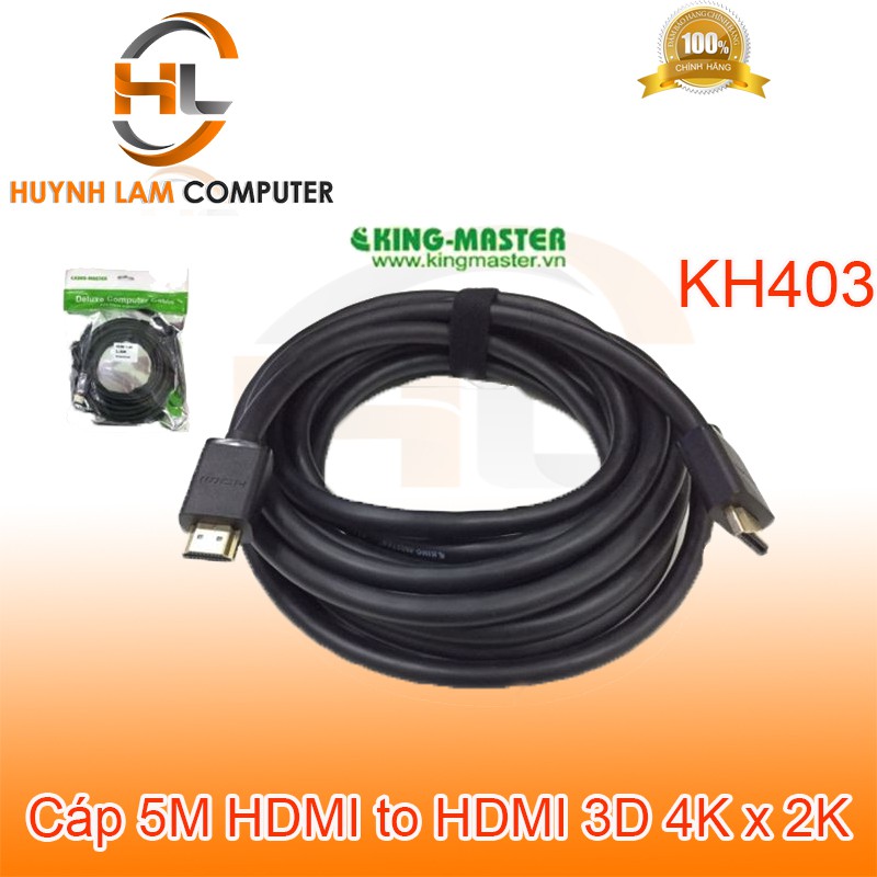 Cáp HDMI 1.4v Kingmaster KH403 dài 5m