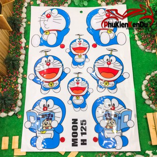 TEM NỔI DORAEMON NGUYÊN TẤM [TẶNG KÈM 1 TEM STICK]