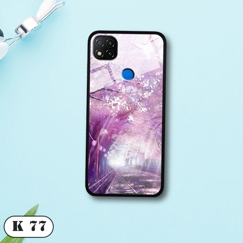 Ốp lưng Xiaomi Redmi 9C  - Lưng kính 3D