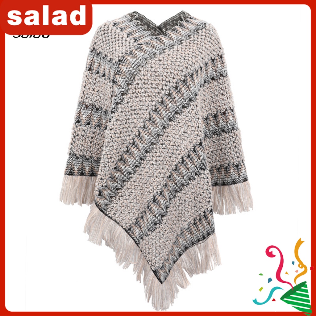 Áo khoác len dệt kim phong cách Bohemian nhiều màu thời trang cho nữ
 | BigBuy360 - bigbuy360.vn