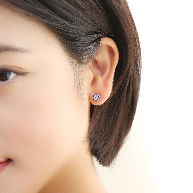 Bông tai thời trang Hàn nhỏ xinh, bạc ý S925 - HT239