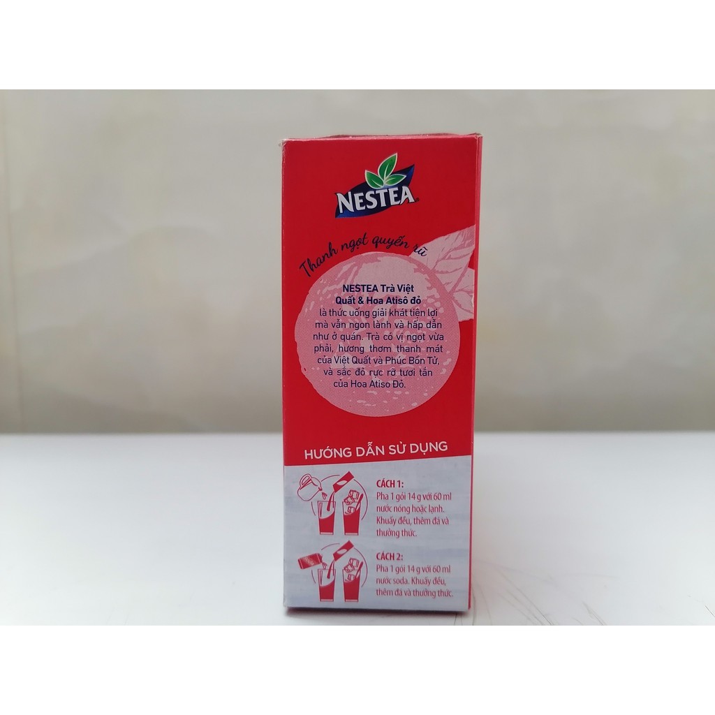 [140g – Việt quất & Hoa Atiso đỏ] Trà hòa tan [VN] NESTEA Berry Hibiscus Flavor Tea (alc-hk)