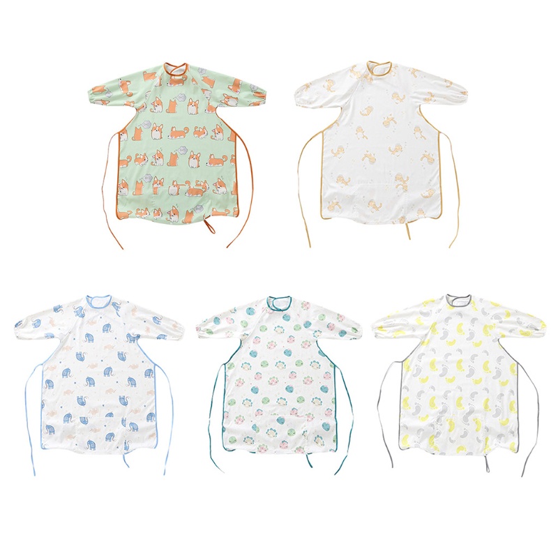 Yếm Ăn Chống Nước Chống Bẩn Dành Cho Bé Sơ Sinh