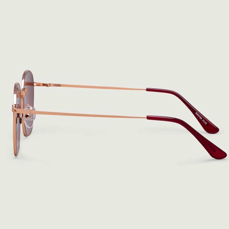 Kính mát Sunnies Studios Gọng Vuông Baxter in Rose