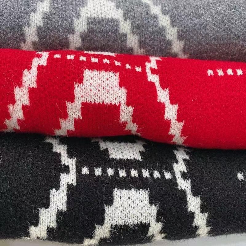 Áo gile len sweater cổ V dáng rộng oversize, hoạ tiết trám đóng cúc hàng dệt kim, gile len hàng mới 2021 - shopebelinh