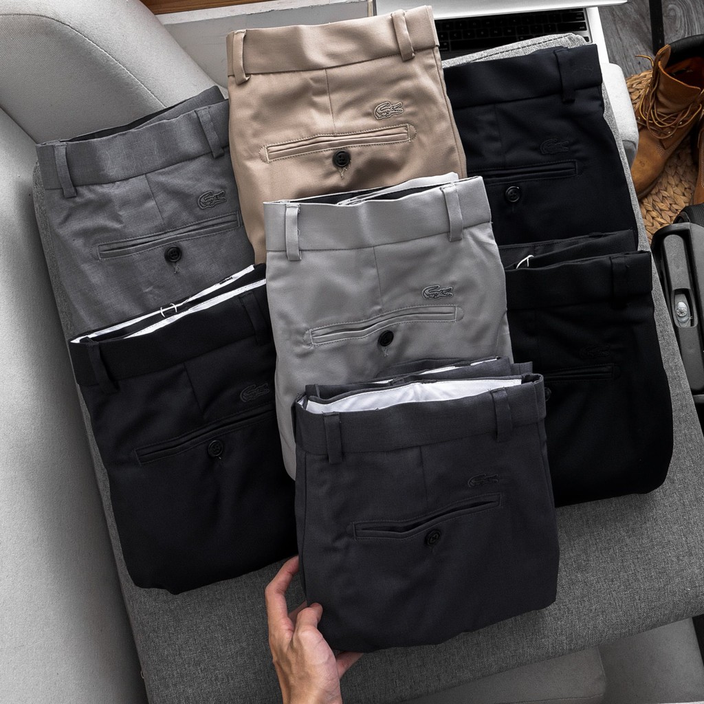Quần Âu Nam Cạp Trun Ẩn Đẹp dáng Slimfit ống đứng - Co Giãn Thoải Mái A2Q - Top 1 Hàng Xuất Dư Hàn | BigBuy360 - bigbuy360.vn
