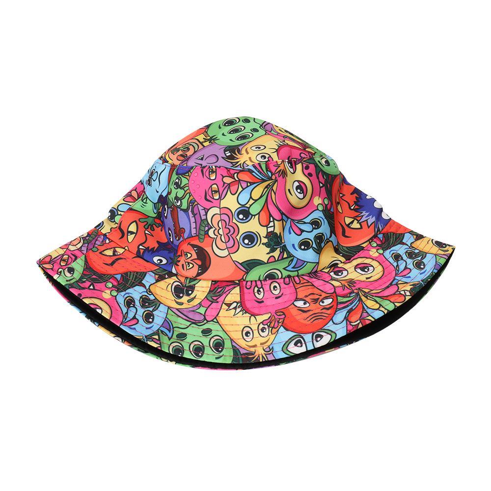 ORIENTLII Mũ Bucket Chống Nắng In Họa Tiết Rau Củ Thời Trang Mùa Hè Cho Nam Và Nữ