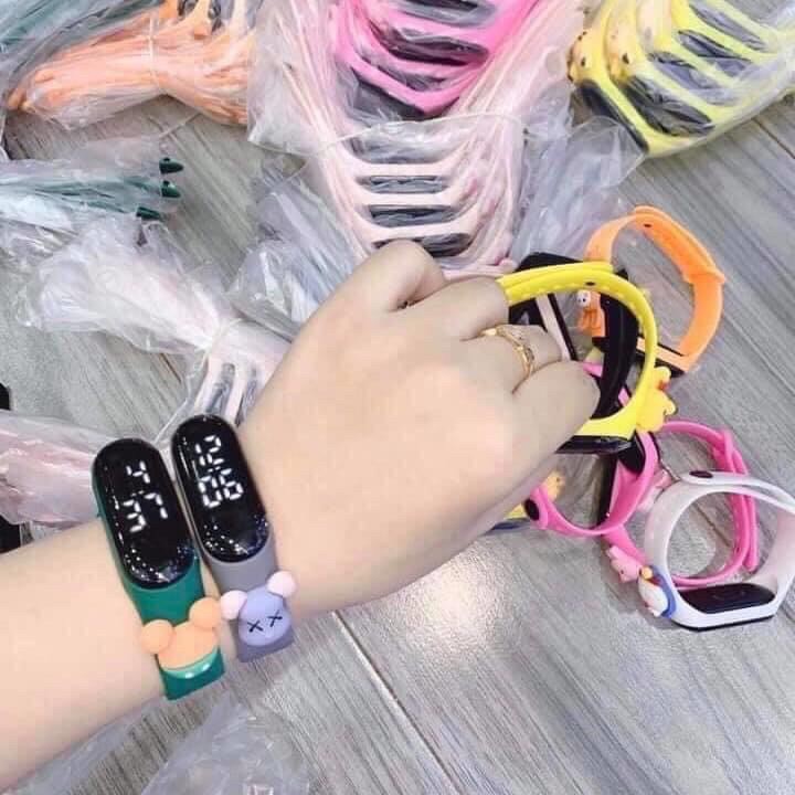 Đồng hồ LED Unisex dây silicon nhiều mắc sắc, hoạt hình cá tính, HOT TREND | BigBuy360 - bigbuy360.vn