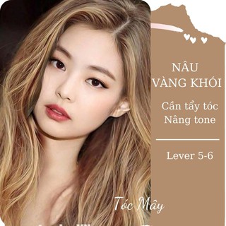 Thuốc Nhuộm Tóc Màu Nâu Vàng Khói