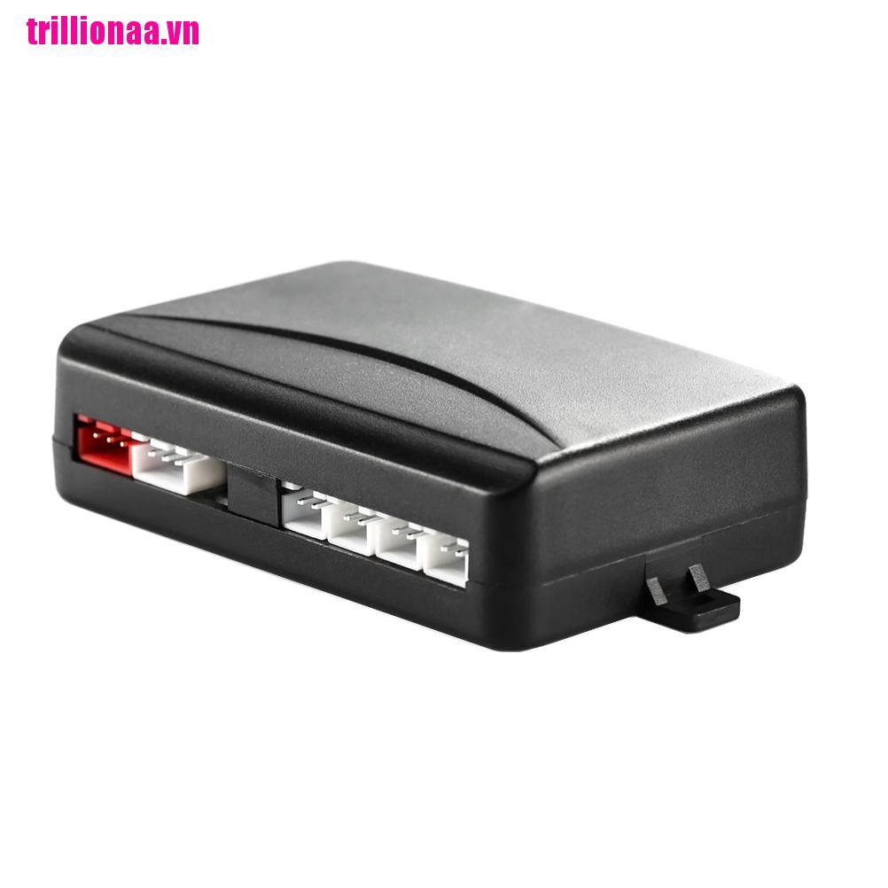 Hệ thống radar 4 cảm biến lùi xe cảnh báo an toàn có đèn led chất lượng cao