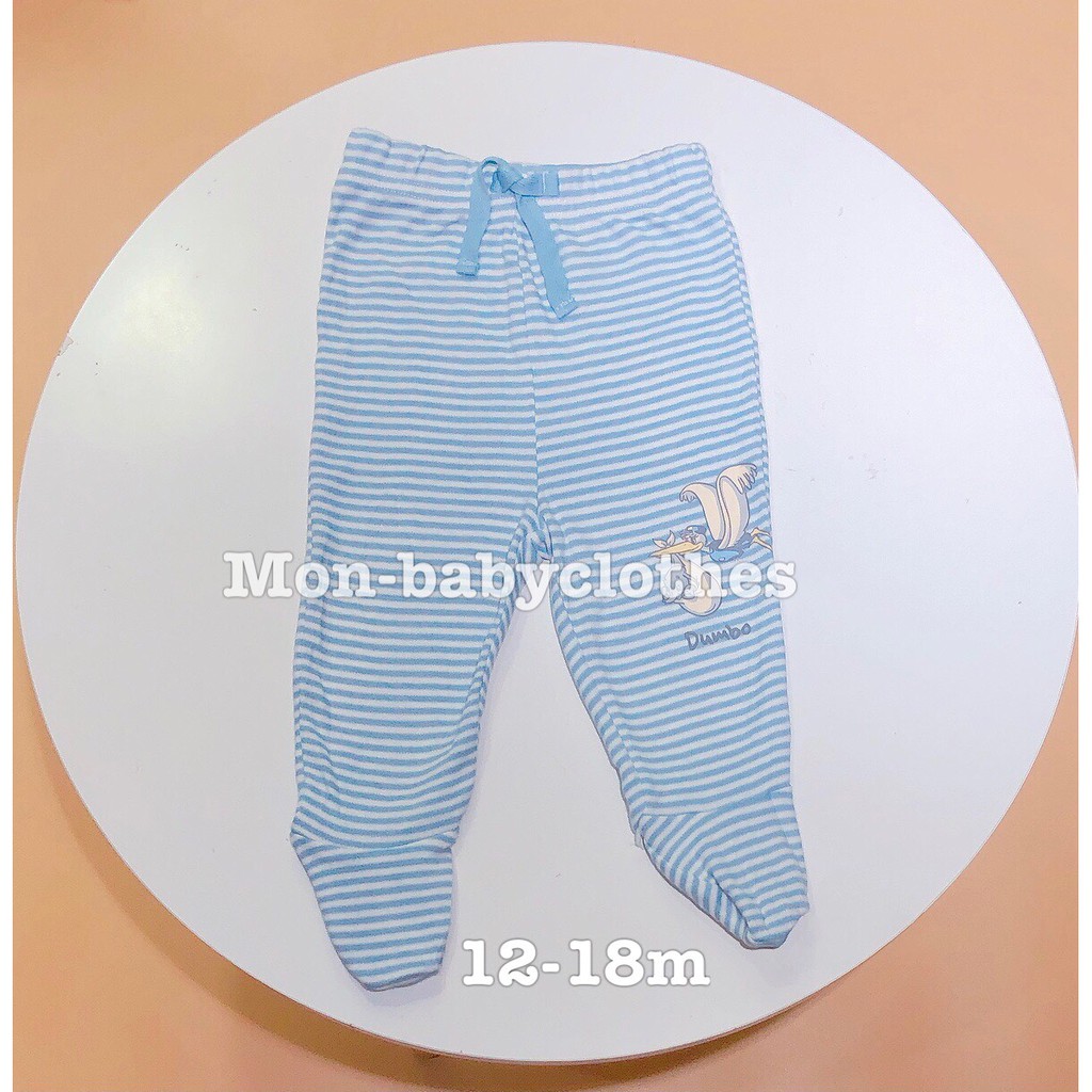 Quần liền tất cotton [3-18m nhiều mẫu]