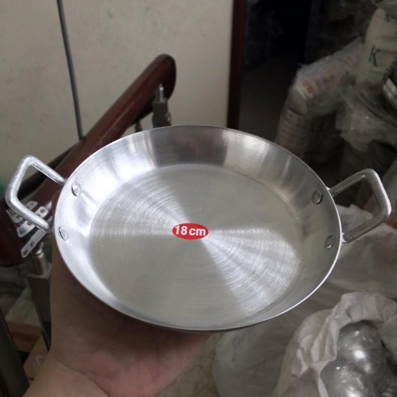 Chảo ốp la nhôm rẻ 16cm 18cm và 20cm 22cm