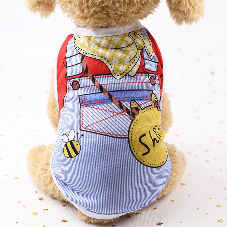 🎁 🎁  XL  🐶 🎽 Yếm Jean Túi Chéo 🎽 Quần Áo Dành Cho Thú Cưng Thời Trang Cho Chó Mèo