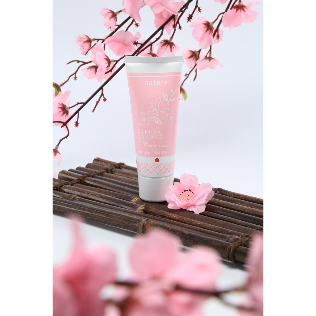 Sữa Rửa Mặt Naris Nature Dưỡng Sáng Da Chiết Xuất Hoa Anh Đào Sakura 100g Nhật Bản