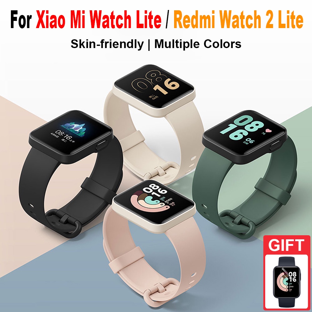 Silicone Dây Đeo Silicon Thay Thế Cho Đồng Hồ Thông Minh Xiaomi Mi Watch Lite / Redmi Watch 2 Lite