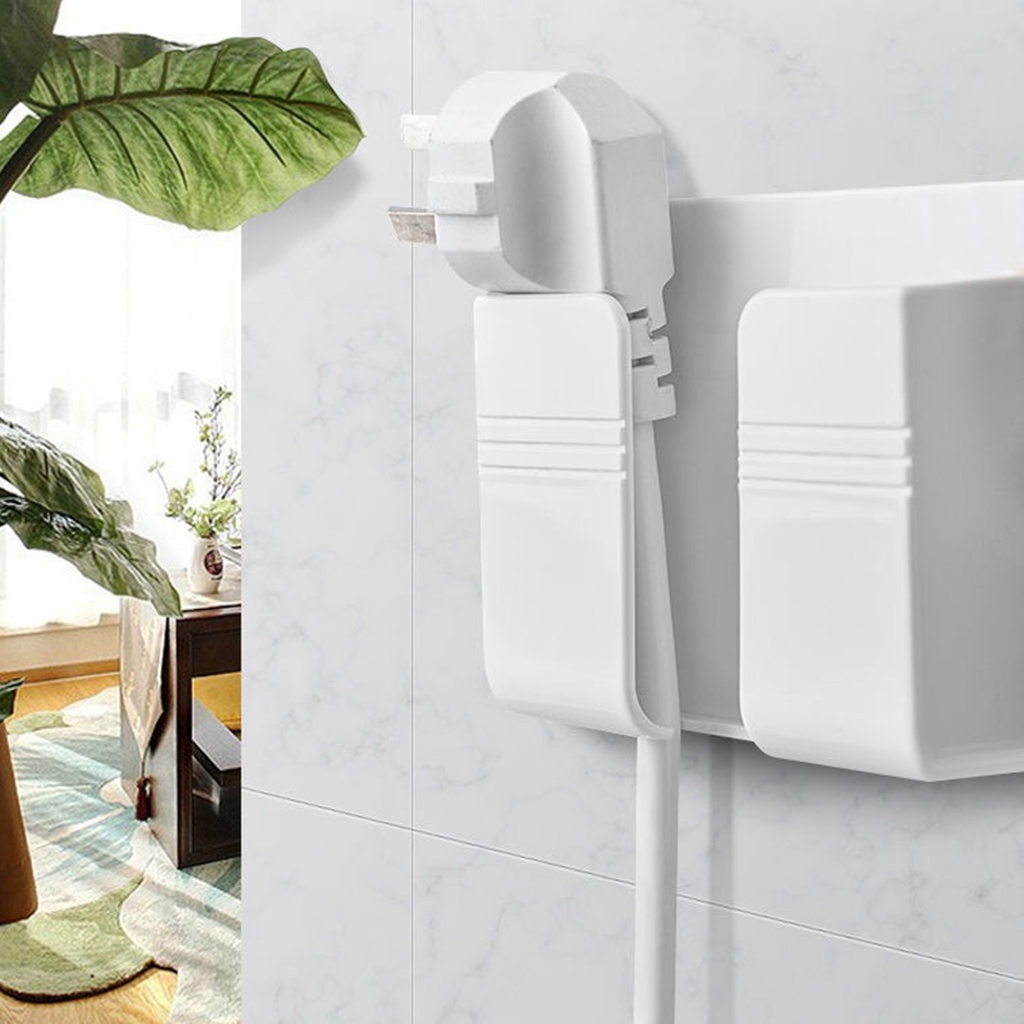 Giá đỡ sạc điện thoại gắn tường không đục lỗ đa năng thông dụng cho nhà ở