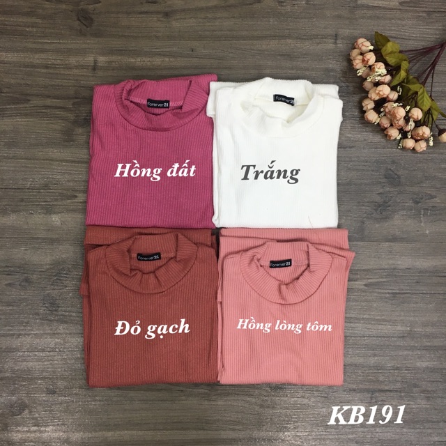 Áo Body Tay Dài Cổ 3p - Hàng VNXK