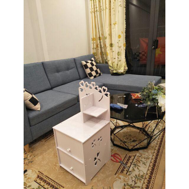 [ SALE SẬP SÀN] Tab Đầu Giường Có Kệ chống nước hiện đại phòng khách/ngủ- IG356 | BigBuy360 - bigbuy360.vn
