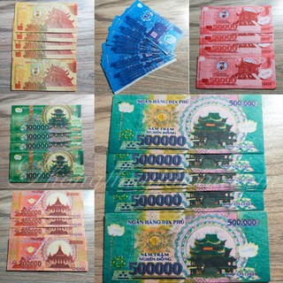 Giấy cúng Các loại mệnh giá ÂM PHỦ (loại thường)