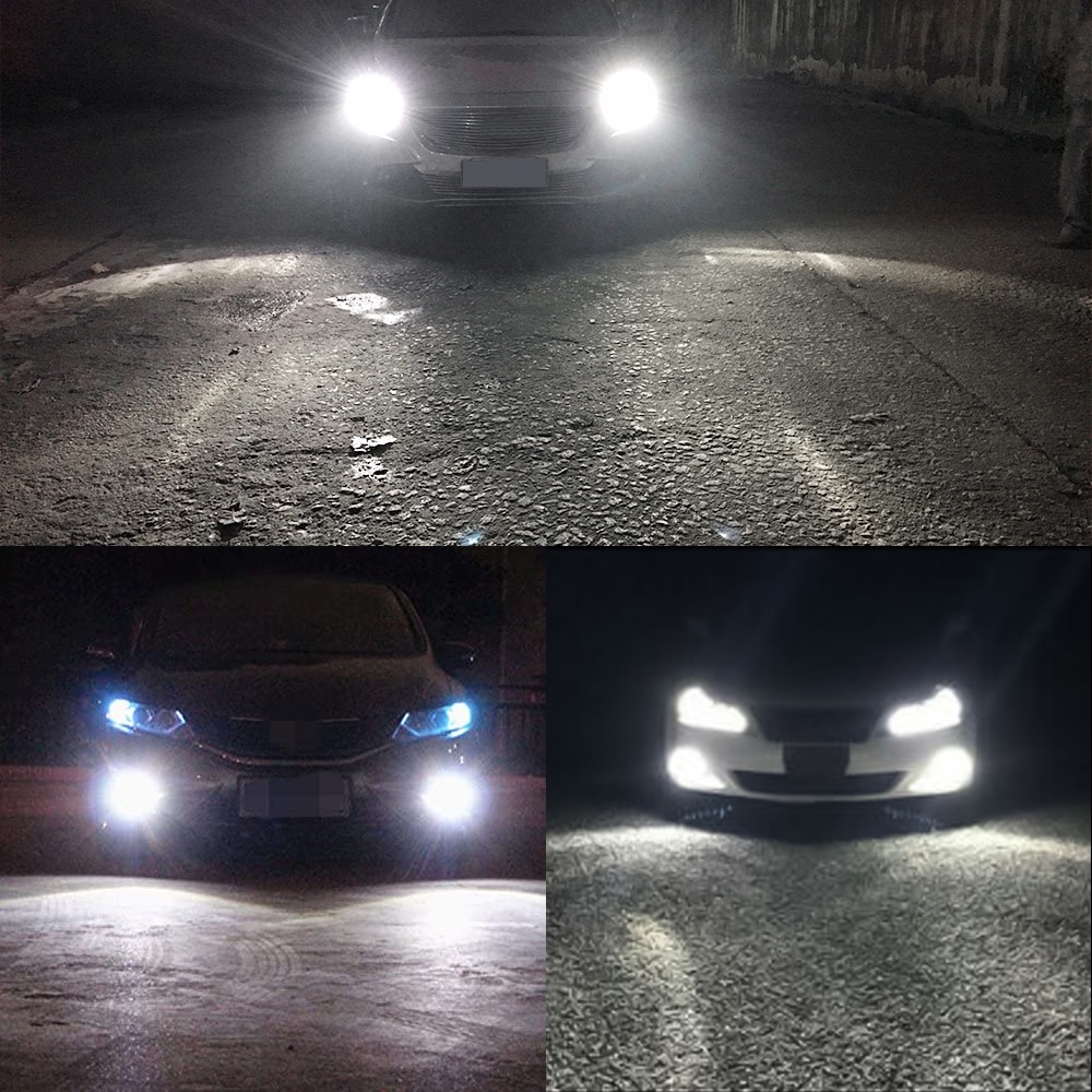 2 Bóng Đèn LED Sương Mù Siêu Sáng H7 H11 9005 9006 3570 4smd Cao Cấp Cho Ô Tô