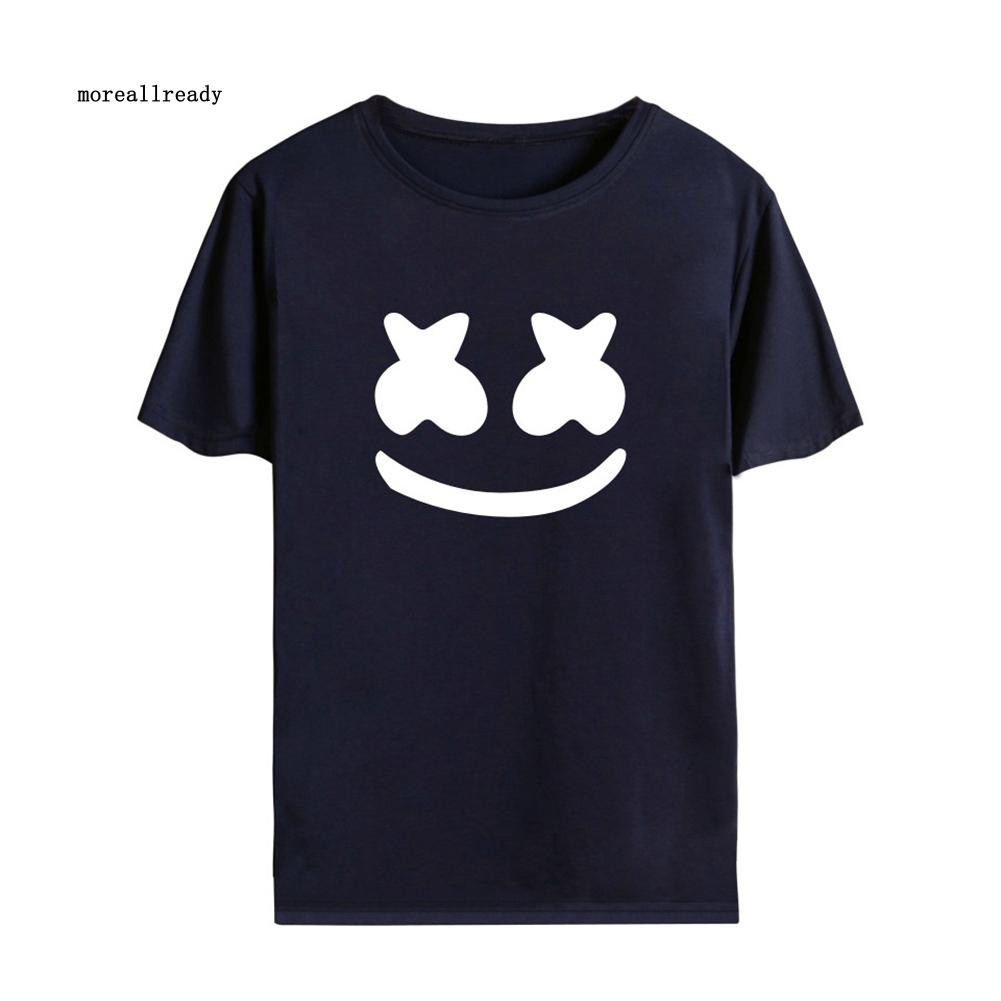 Áo thun ngắn tay Unisex in chữ DJ MARSHMELLO