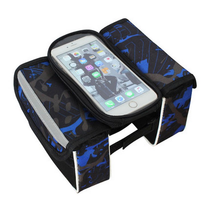 Túi xe đạp cao cấp,túi treo sườn xe đạp chống nước bọc cảm ứng phù hợp với mọi dòng xe