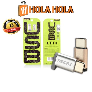 Đầu chuyển từ microusb sang type c remax ra-usb1