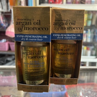 Tinh dầu dưỡng tóc renewing argan oil of morocco EXTRA PENETRATING OIL 100ML (DRY COARSE HAIR)