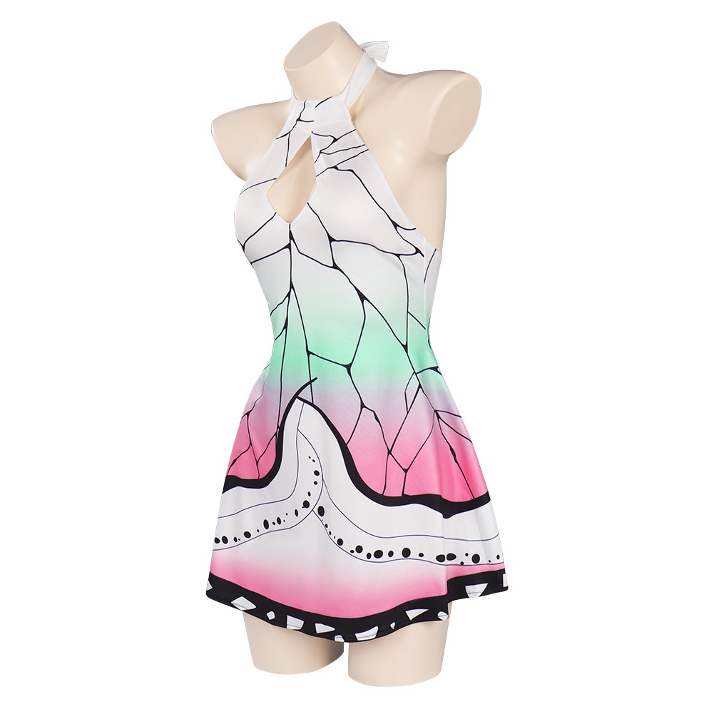 Bộ đồ bơi hóa trang nhân vật Kochou Shinobu phong cách quyến rũ