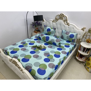 Bộ Drap Thun Hàn Quốc Mát Lạnh {4 MÓN} Cực Hot