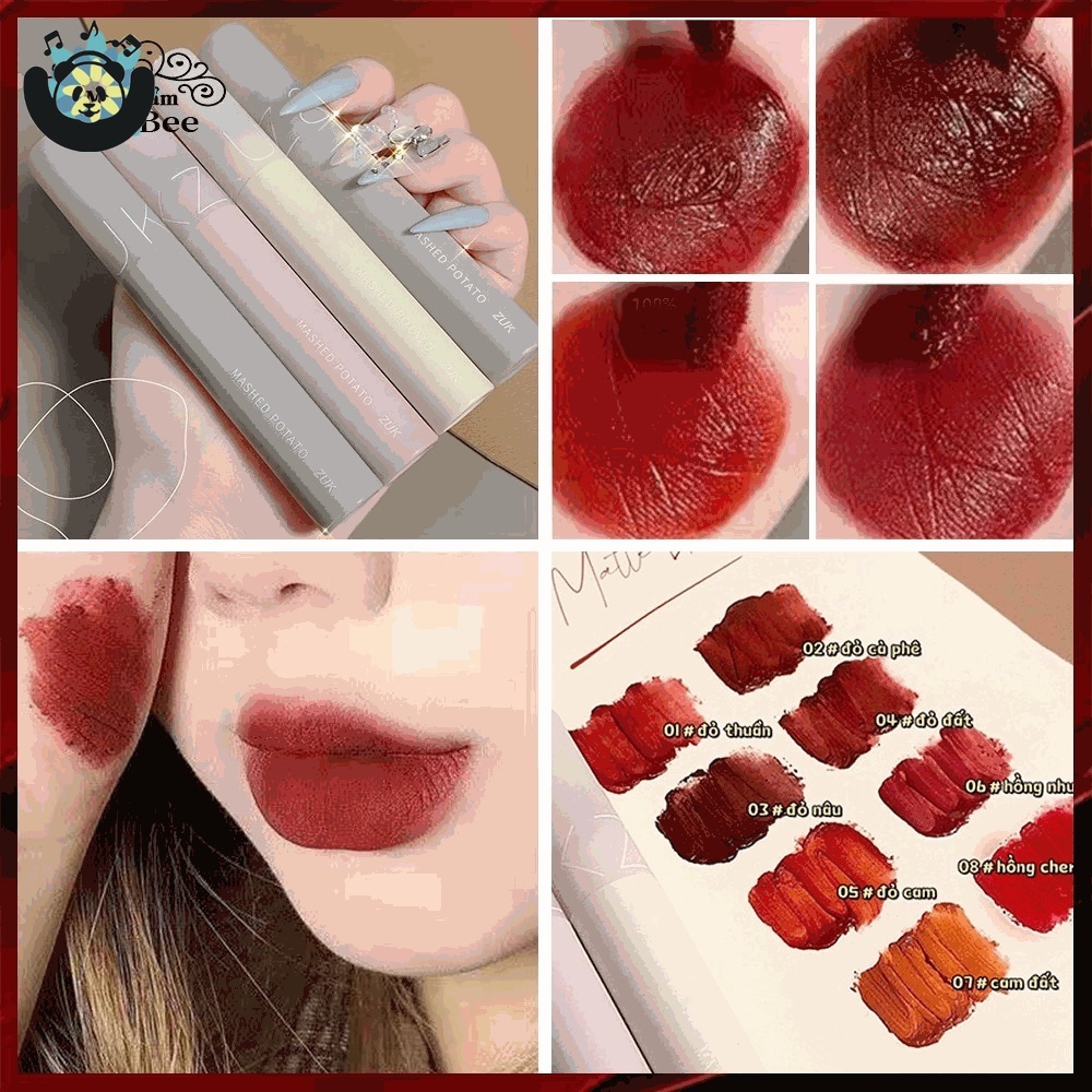 [Hàng mới về] Son môi lì mịn mượt như nhung trang điểm môi giá rẻ