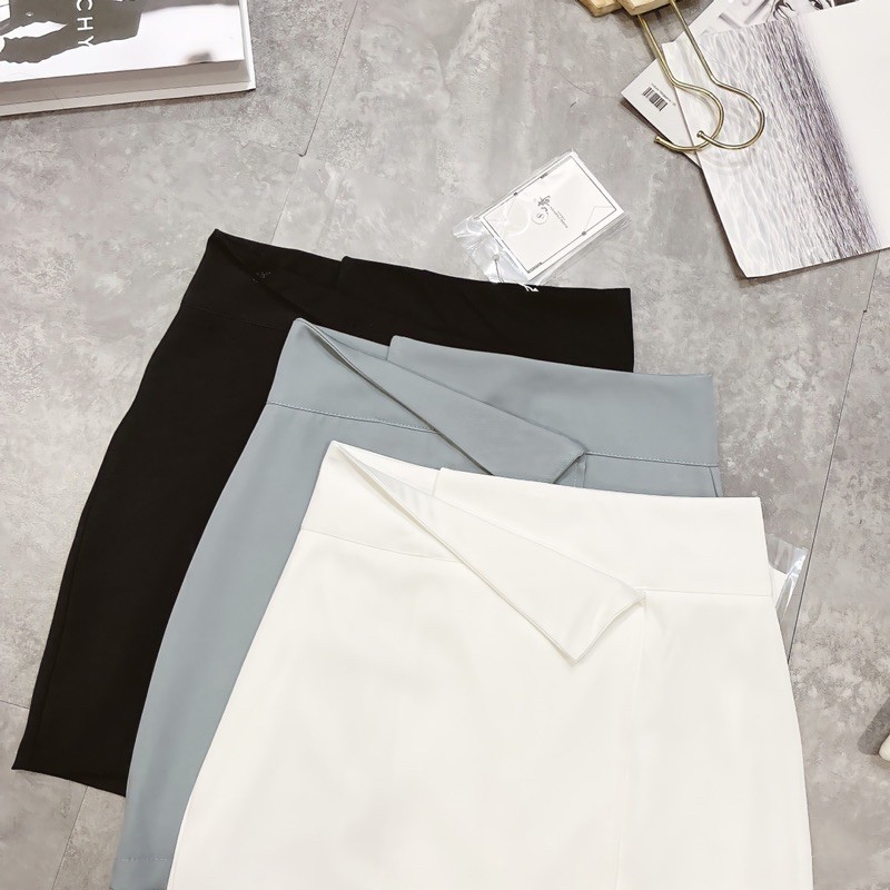 [Mã FAXANH55 giảm 10K đơn 50K] CVNU16 - CHÂN VÁY DÁNG A CẠP LẬT | BigBuy360 - bigbuy360.vn