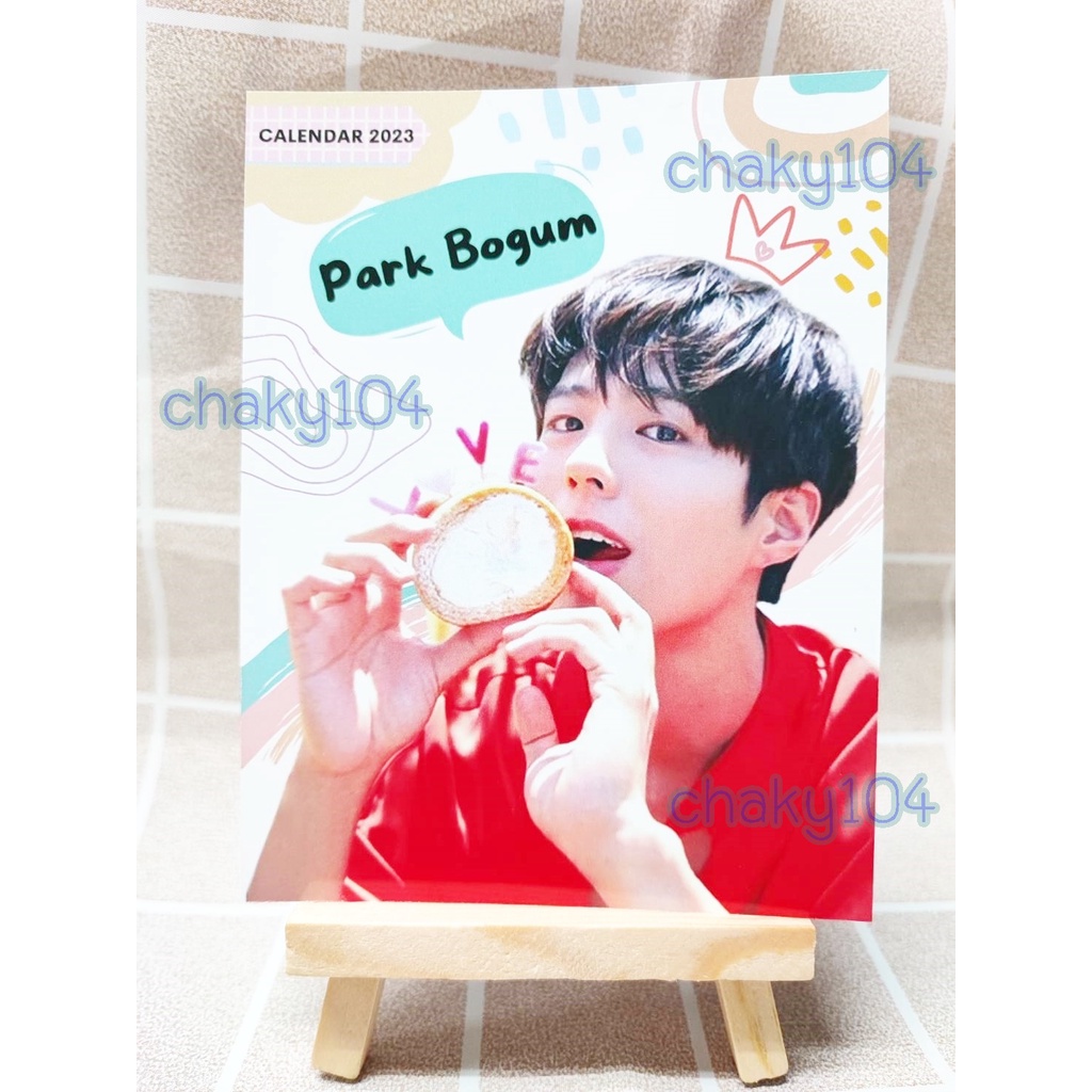  Lịch để bàn 2023 Park Bogum (Pak Bokom) * *