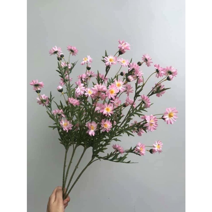 Cành Cúc Họa Mi Dài Giả Cao Cấp Trang Trí Decor Nhà, Phụ Kiện Chụp Ảnh - Hoa Lụa Hoa Giả | Hà Hoa Flower