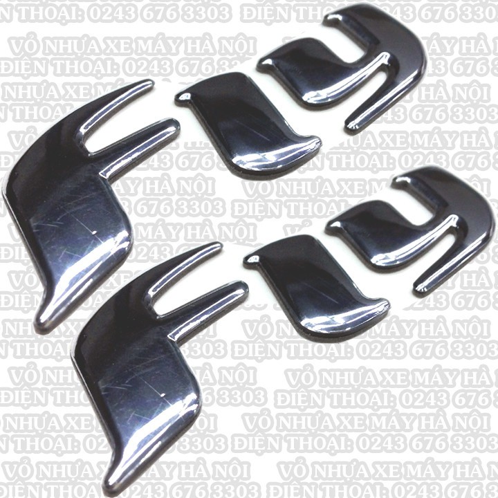 Bộ tem chữ nổi xe Fly