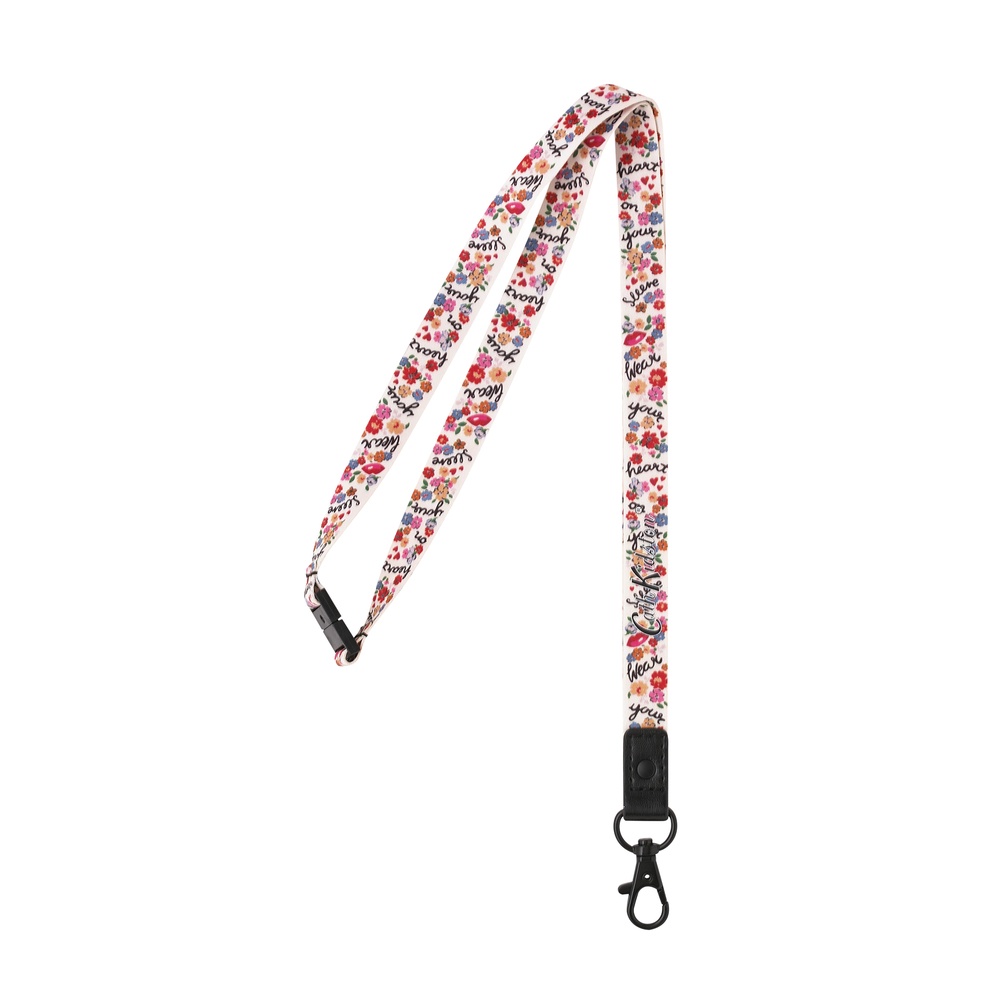 Cath Kidston - Dây đeo thẻ Lanyard Brave Soul - 1021769 - Cream