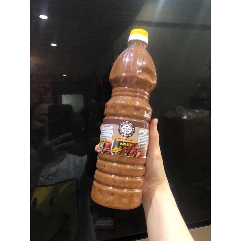 Mắm tép mắm tôm Ba Làng Hoàng Lan 1 lít