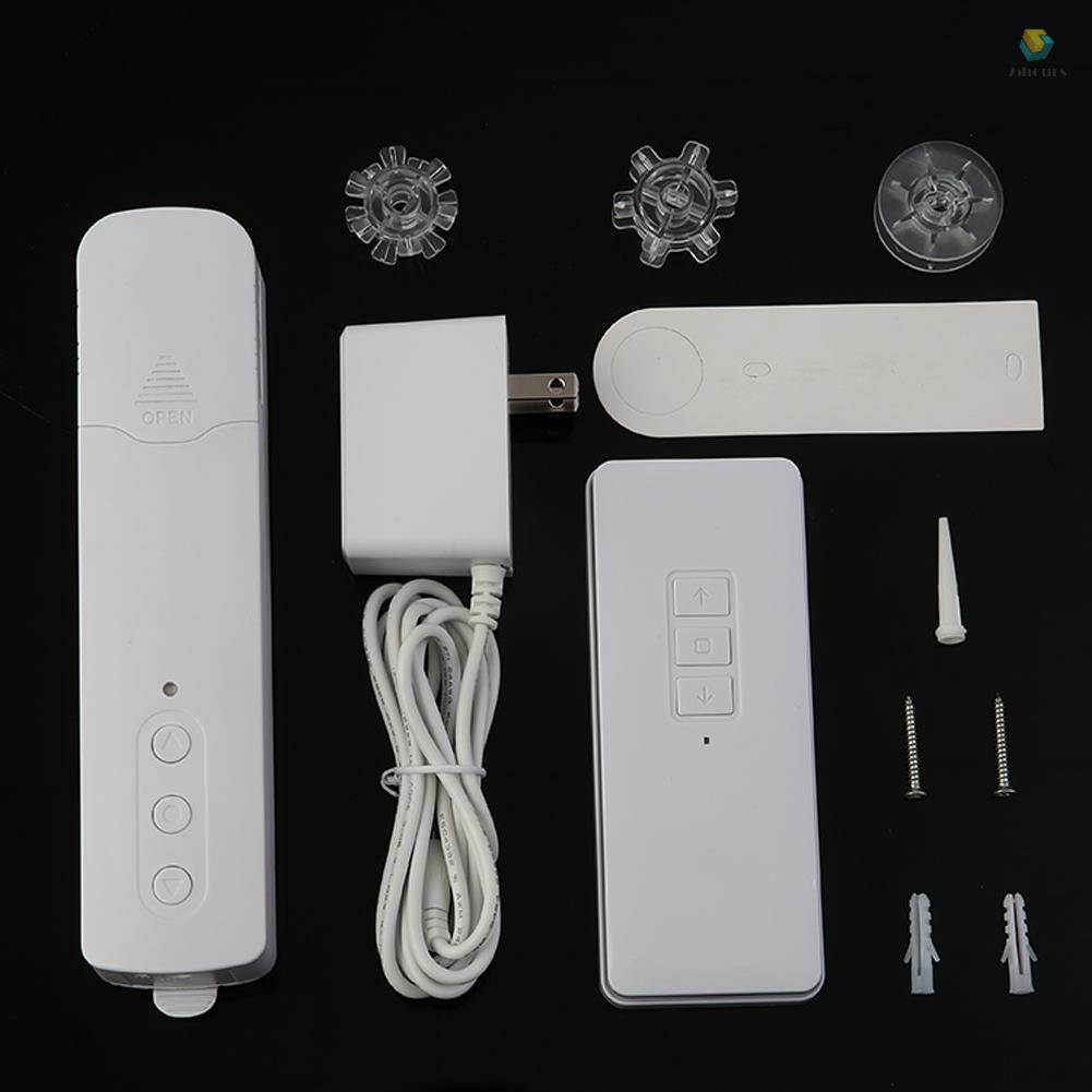 Động Cơ Rèm Hạt Kéo Rèm Cửa Có Dây Nguồn Usb Thông Minh Đa Năng Kèm Điều Khiển Từ Xa