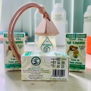 Tinh dầu treo xe, treo phòng - tinh dầu sả chanh việt nam nguyên chất 100%