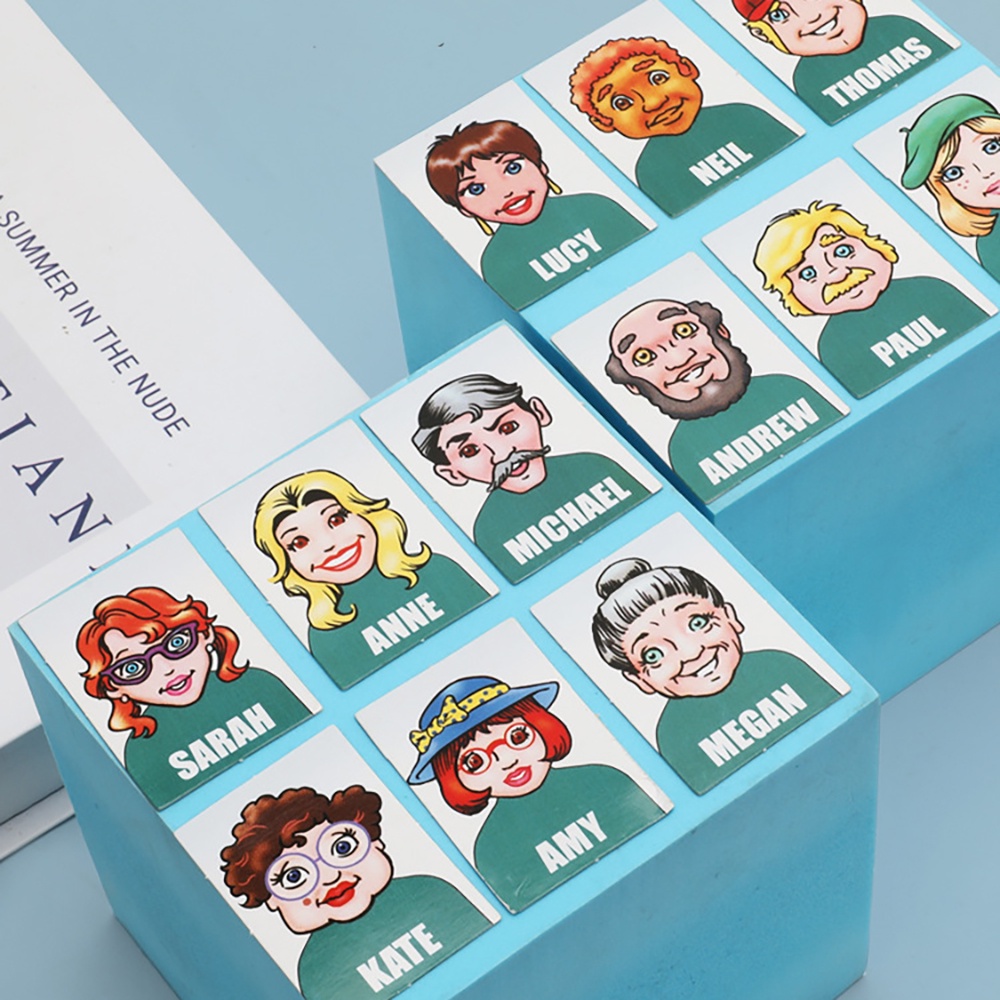 Bộ Đồ Chơi board game "guess who I am" Dành Cho Trẻ