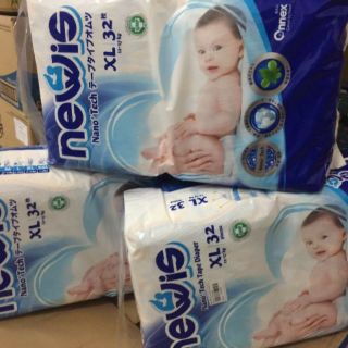 Bỉm newis quần S 44, M 40, L36, XL 32, XXL 32