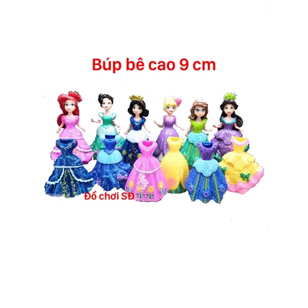 mô hình búp bê - bộ 6 con