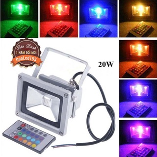 ĐÈN PHA LED 20W DÙNG CHIẾU SÂN VƯỜN QUÁN CÀ PHÊ SIÊU ĐẸP.