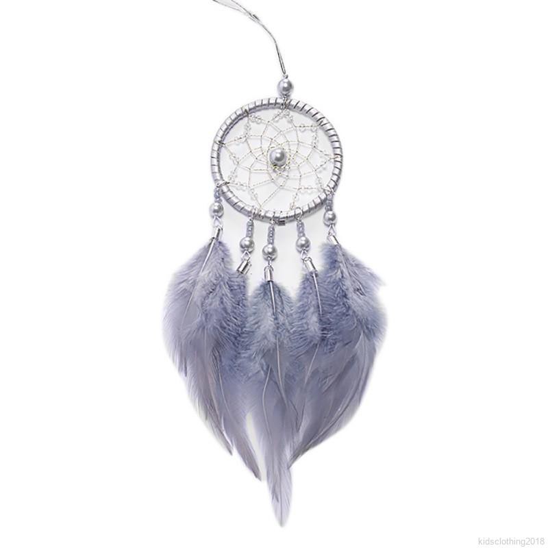 Dreamcatcher đính lông vũ handmade