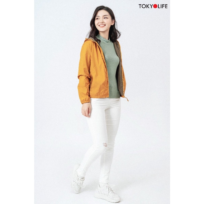 Áo khoác gió 2 lớp Nữ TOKYOLIFE I9JCK500J